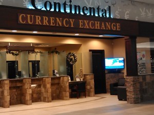 Elegant Castle Stone at the Continental Currency Exchange