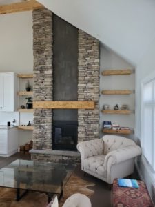 Dry stack Bucks County Ledge Stone